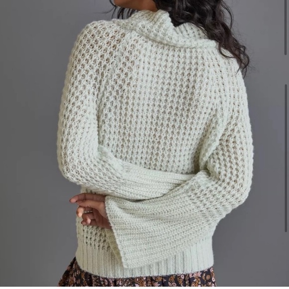 Maeve Cream Cowl Neck Sweater - Picture 2 of 13